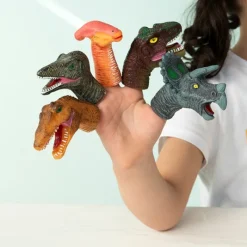 Rex London Animal finger puppets (set of 5) - Dinosaur Sale
