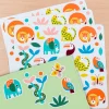 Rex London Animal stickers (3 sheets) - Wild Wonders Clearance