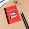 Rex London A6 notebook - Fish MACKEREL Discount