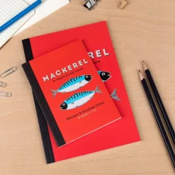 Rex London A6 notebook - Fish MACKEREL Discount