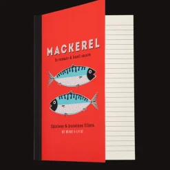 Rex London A5 notebook - Fish MACKEREL Discount