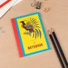 Rex London A6 notebook - GOLDEN ROSE Clearance