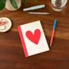Rex London A6 notebook - Heart Online