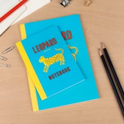 Rex London A5 notebook - LEOPARD New