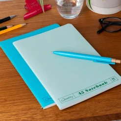 Rex London A5 notebooks (set of 2) - Green & aqua Best