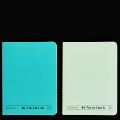 Rex London A6 notebooks (set of 2) - Green & aqua Sale