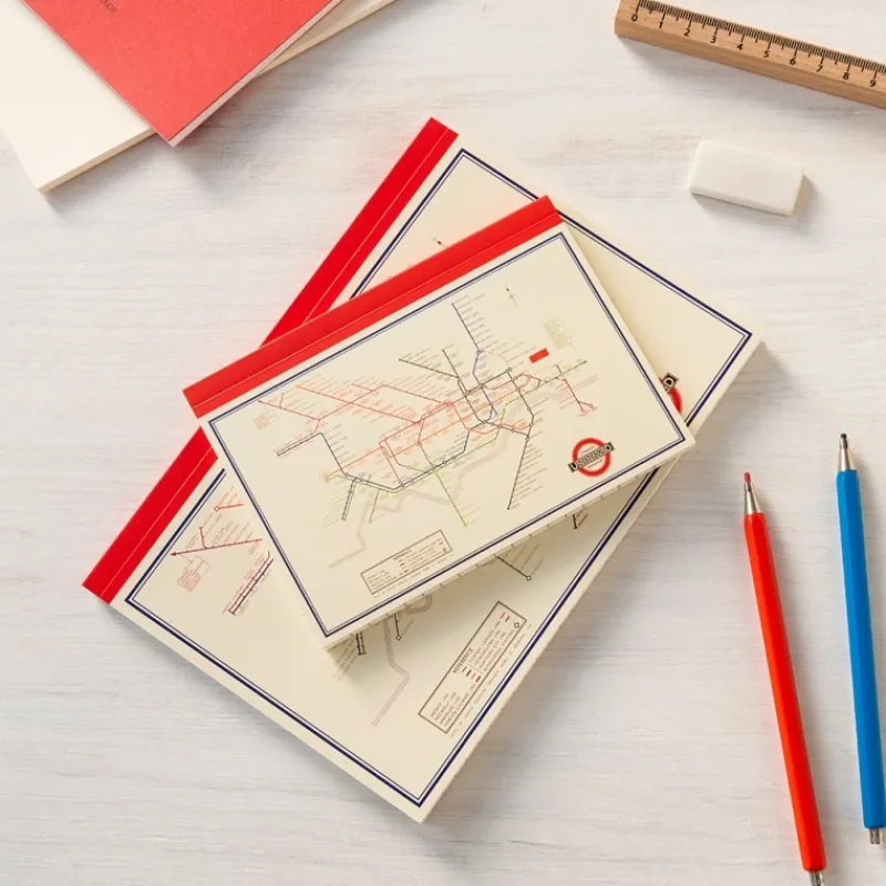 Rex London A6 notebook - TfL Heritage Tube Map Outlet