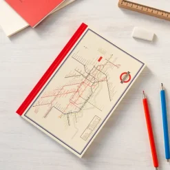 Rex London A5 notebook - TfL Heritage Tube Map Clearance