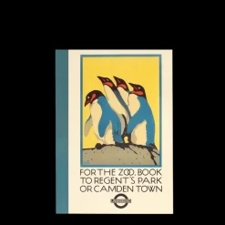 Rex London A6 notebook - TfL Vintage Poster "For the Zoo..." Online