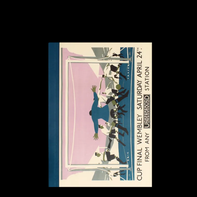 Rex London A6 notebook - TfL Vintage Poster "Cup Final" Online