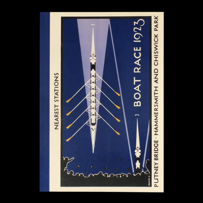 Rex London A5 notebook - TfL Vintage Poster "Boat Race" Sale