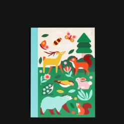 Rex London A6 notebook - Woodland New