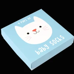 Rex London Baby socks (4 pairs) - Kitten Hot