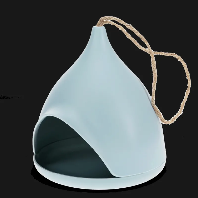 Rex London Bamboo fibre bird feeder - Blue Fashion