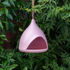 Rex London Bamboo fibre bird feeder - Pink Discount