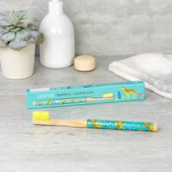 Rex London Bamboo toothbrush - Cheetah Online