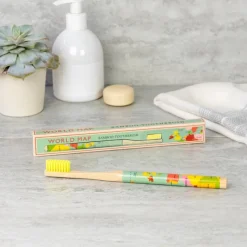 Rex London Bamboo toothbrush - World Map Outlet