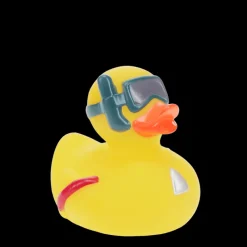 Rex London Bath toy - Duck with snorkel (yellow) New