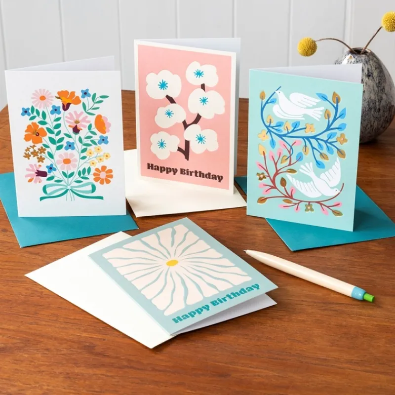 Rex London Birthday card - Blossom tree Best