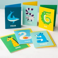 Rex London Birthday card - Swan TWO Sale