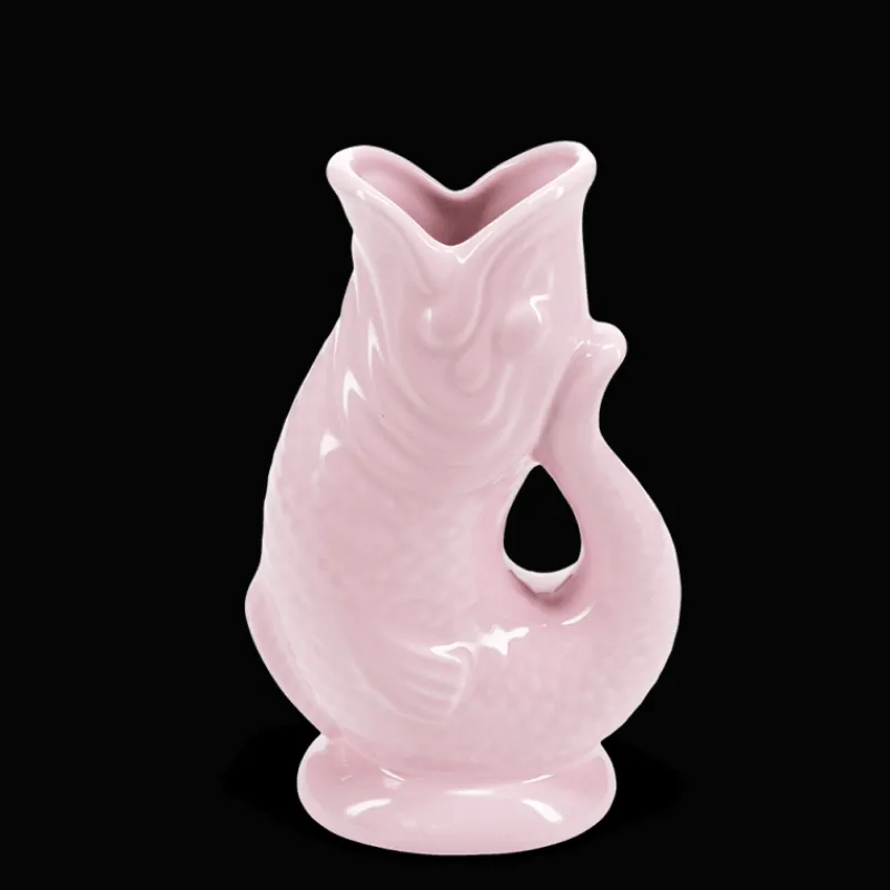 Rex London Ceramic fish vase - Pink Fashion