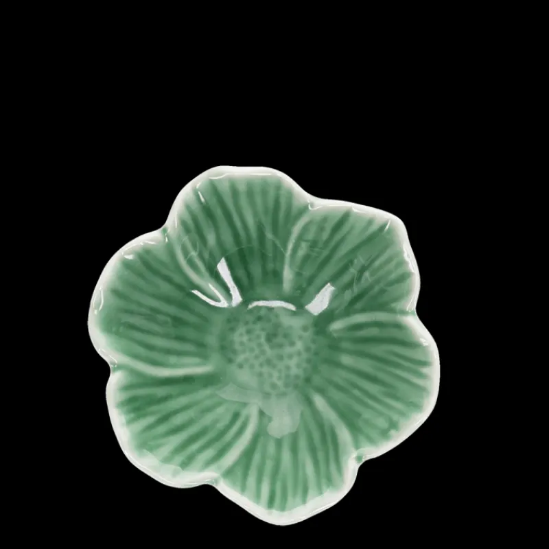 Rex London Ceramic flower bowl 9cm - Green Online