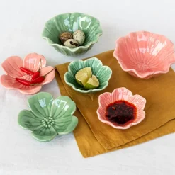 Rex London Ceramic flower bowl 9cm - Green Online