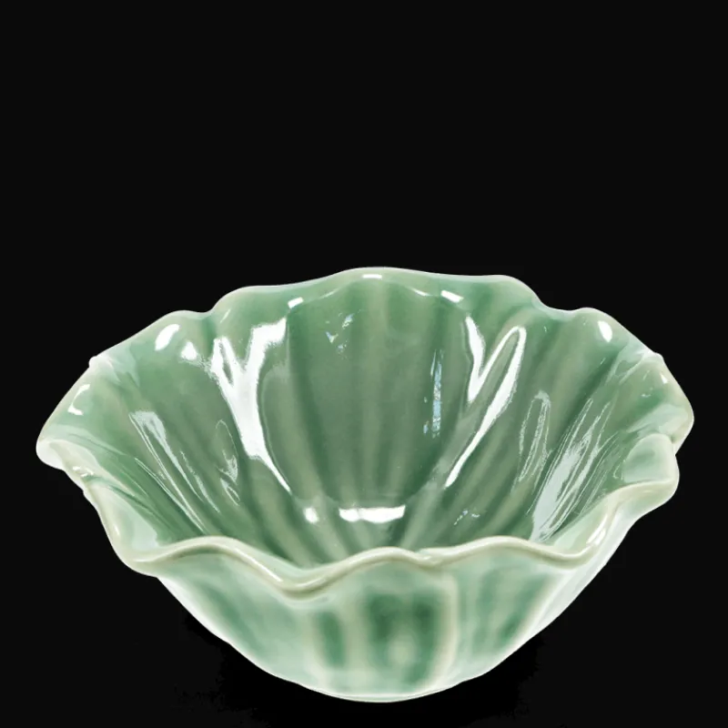 Rex London Ceramic flower bowl 13cm - Green New