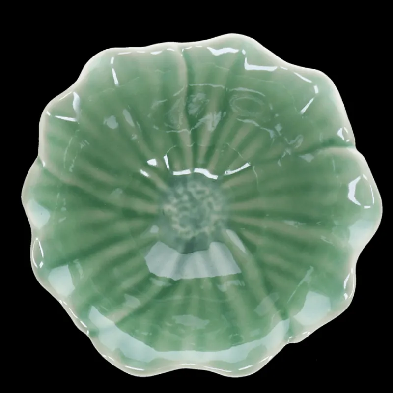 Rex London Ceramic flower bowl 13cm - Green New
