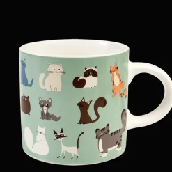 Rex London Ceramic mug 350ml - Nine Lives Clearance