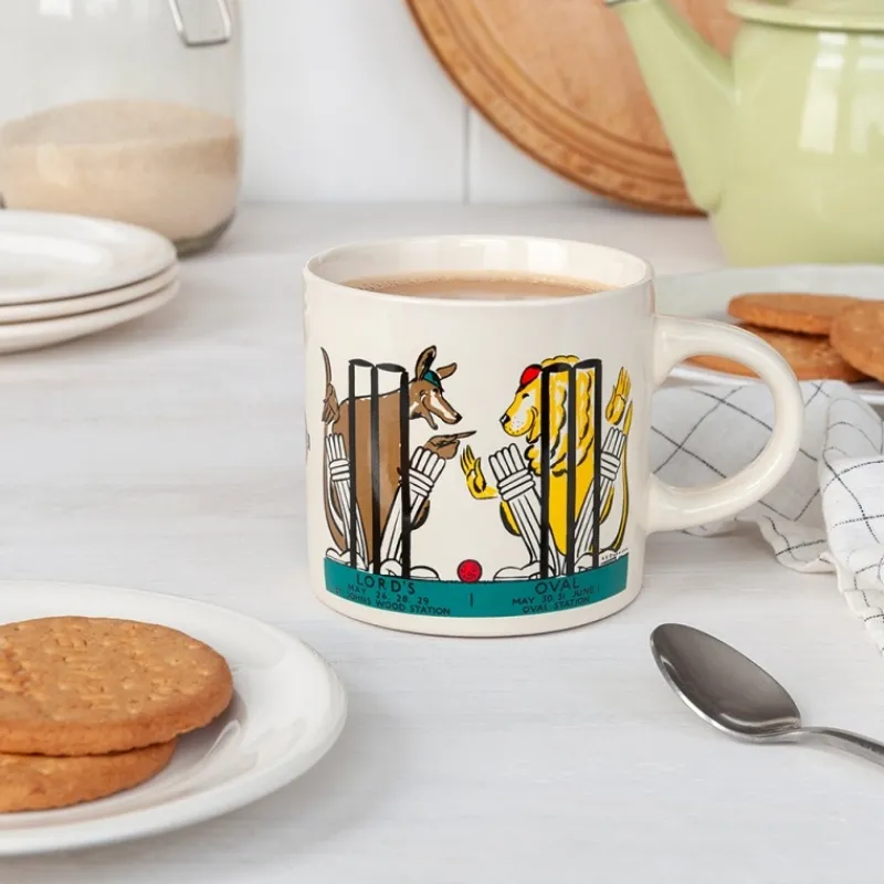 Rex London Ceramic mug - TfL Vintage Poster "The Ashes" New