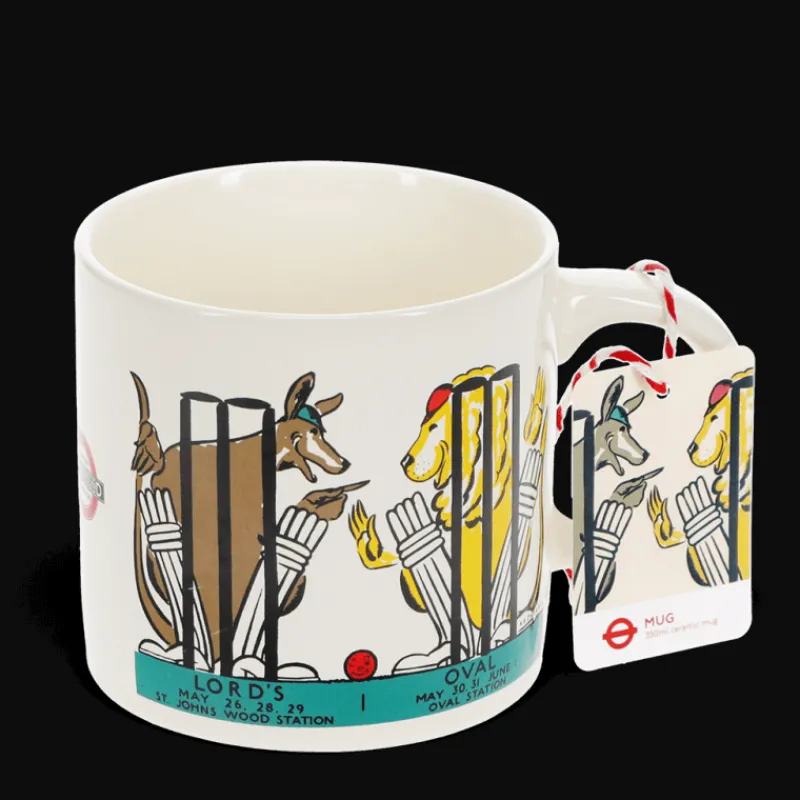 Rex London Ceramic mug - TfL Vintage Poster "The Ashes" New