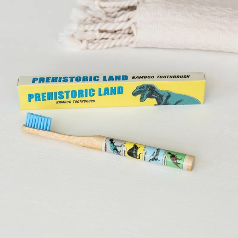 Rex London Children's bamboo toothbrush - Prehistoric Land Outlet