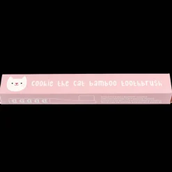 Rex London Children's bamboo toothbrush - Cookie the Cat New