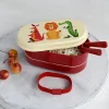 Rex London Children's bento box - Colourful Creatures Discount