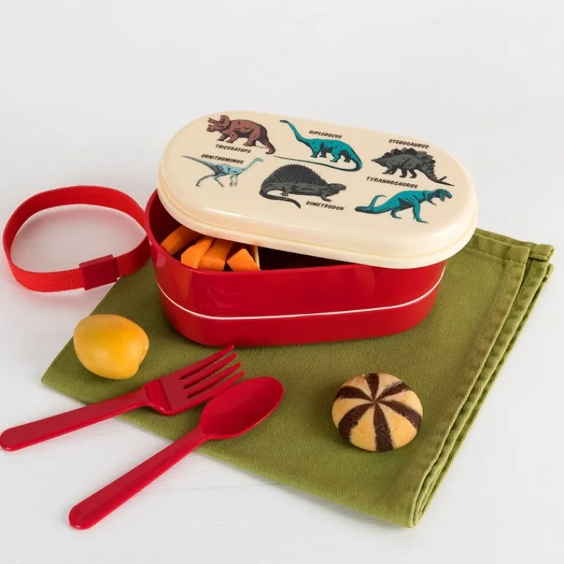 Rex London Children's bento box - Prehistoric Land Online