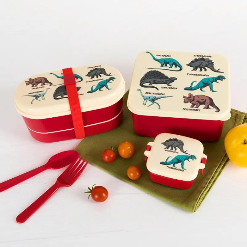 Rex London Children's bento box - Prehistoric Land Online
