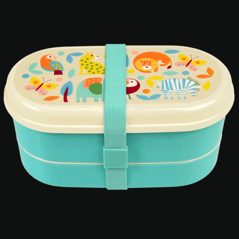 Rex London Children's bento box - Wild Wonders Clearance