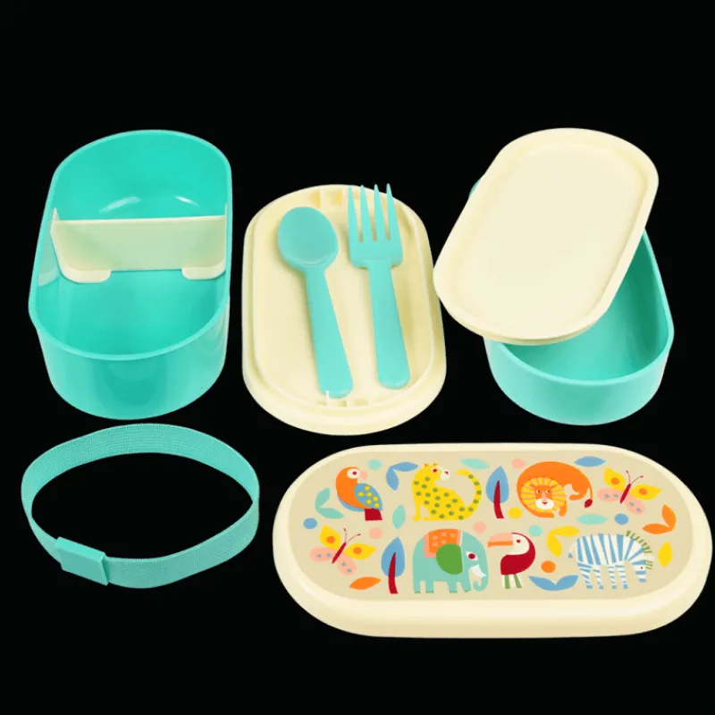 Rex London Children's bento box - Wild Wonders Clearance