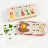 Rex London Children's cutlery set - Colourful Creatures Hot