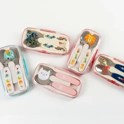 Rex London Children's cutlery set - Cookie the Cat Fashion