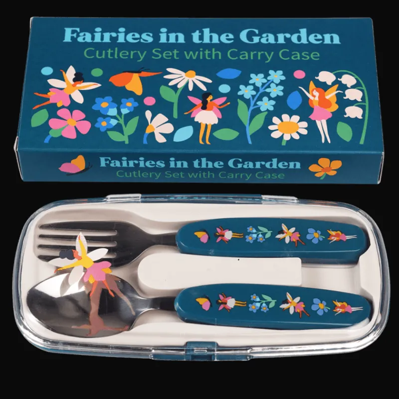 Rex London Children's cutlery set - Fairies in the Garden Outlet