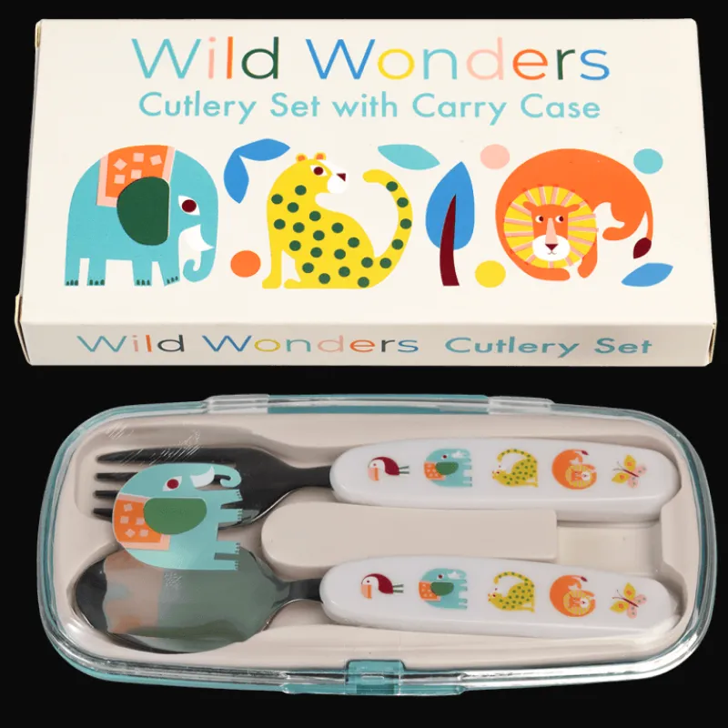 Rex London Children's cutlery set - Wild Wonders Online
