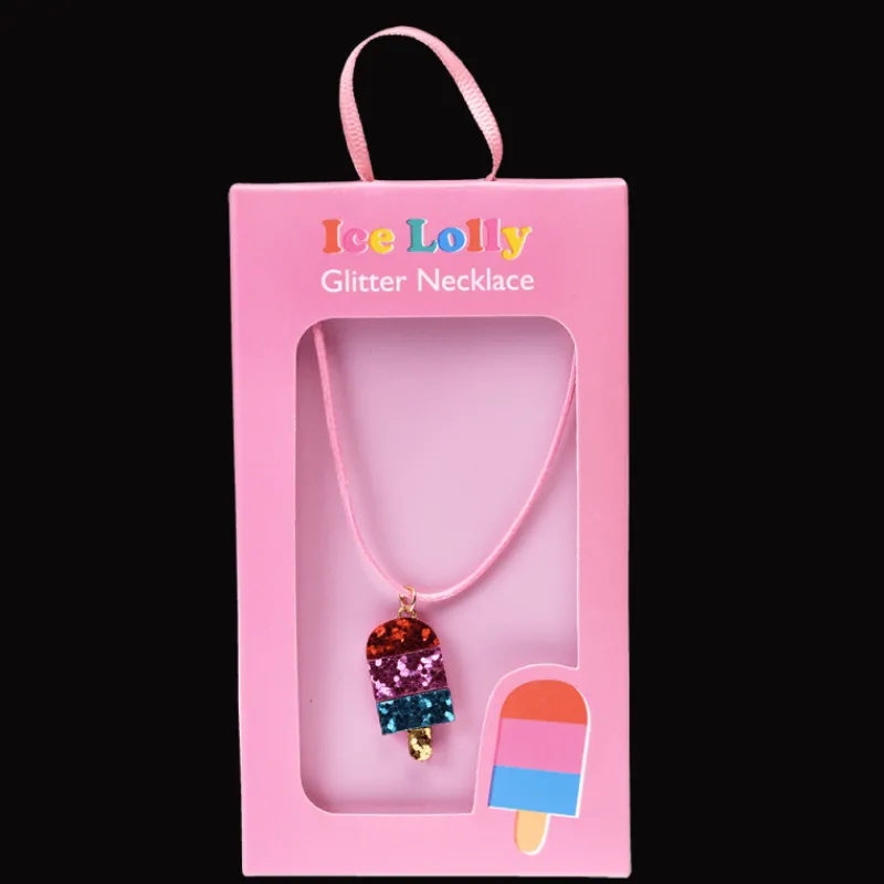 Rex London Children's glitter necklace - Ice lolly Fashion