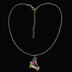 Rex London Children's glitter necklace - Roller skate Outlet