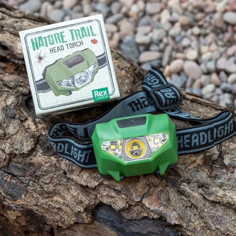 Rex London Children's LED head torch - Nature Trail Discount