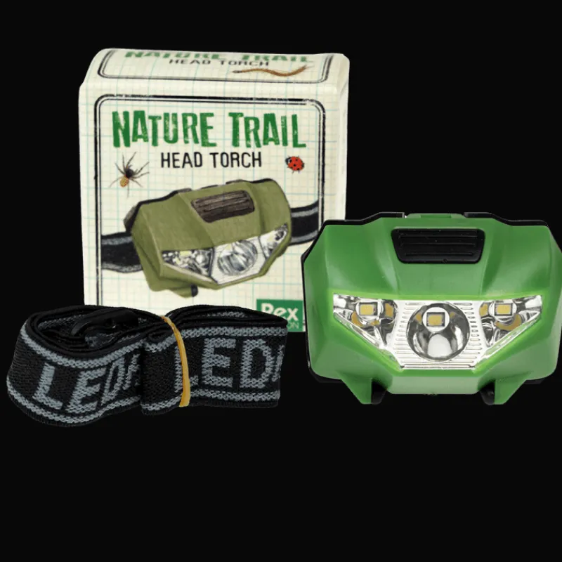 Rex London Children's LED head torch - Nature Trail Discount