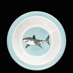 Rex London Children's melamine bowl - Sharks New