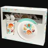 Rex London Children's melamine dinner set (5 pieces) - Wild Wonders Outlet
