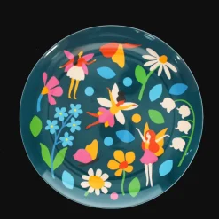 Rex London Children's melamine plate - Fairies in the Garden New